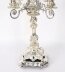 Antique Pair Swedish Five Light Silver Plated Candelabra A.G. Dufva 19th C | Ref. no. A5119 | Regent Antiques