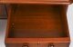 Vintage Flame Mahogany Twin Pedestal Desk 20th C  130x70cm | Ref. no. A5120 | Regent Antiques