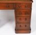 Vintage Flame Mahogany Twin Pedestal Desk 20th C  130x70cm | Ref. no. A5120 | Regent Antiques