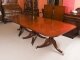 Antique 13ft Regency Triple Pillar Dining Table Circa 1900 &14  Swag back Chairs | Ref. no. A5127a | Regent Antiques