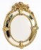 Antique Victorian Giltwood Oval Cushion Mirror 19th C 123x96cm | Ref. no. A5128 | Regent Antiques