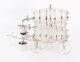Antique Silver Plated Three Frosted Crystal Barrel Dispensers & Tot Pails 19thC | Ref. no. A5134 | Regent Antiques