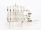 Antique Silver Plated Three Frosted Crystal Barrel Dispensers & Tot Pails 19thC | Ref. no. A5134 | Regent Antiques