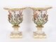 Antique Pair Large Italian Naples Capodimonte Urns / Vases 19th C | Ref. no. A5135 | Regent Antiques