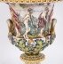 Antique Pair Large Italian Naples Capodimonte Urns / Vases 19th C | Ref. no. A5135 | Regent Antiques