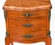 Antique Pair French Louis XV Parquetry Bombe Bedside Cabinets Chests 19th C | Ref. no. A5140 | Regent Antiques