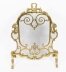 Antique French Louis Revival Brass Mesh Dolphin Fire Screen 19th Century | Ref. no. A5145 | Regent Antiques
