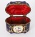 Antique French Cobalt Blue Sevres Porcelain Jewellery Casket 19th C | Ref. no. A5153 | Regent Antiques