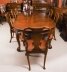 Antique Queen Anne Revival Burr Walnut Dining Table & 8 Chairs 19th C Antique Queen Anne Revival Burr Walnut Dining Table & 8 Chairs 19th C | Ref. no. A5157b | Regent Antiques