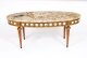 Vintage French Marble Top Giltwood Coffee Table with Limoges Plaques 20th C | Ref. no. A5158 | Regent Antiques