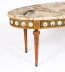 Vintage French Marble Top Giltwood Coffee Table with Limoges Plaques 20th C | Ref. no. A5158 | Regent Antiques