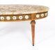Vintage French Marble Top Giltwood Coffee Table with Limoges Plaques 20th C | Ref. no. A5158 | Regent Antiques