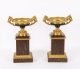 Antique Pair French Grand Tour Ormolu, Bronze & Marble Tazzas 19th C | Ref. no. A5164 | Regent Antiques