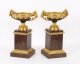 Antique Pair French Grand Tour Ormolu, Bronze & Marble Tazzas 19th C | Ref. no. A5164 | Regent Antiques
