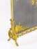Antique French Floral and Musical Trophy Gilt Bronze Fire Screen 19th Century | Ref. no. A5165 | Regent Antiques