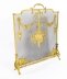 Antique French Floral and Musical Trophy Gilt Bronze Fire Screen 19th Century | Ref. no. A5165 | Regent Antiques