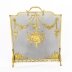 Antique French Floral and Musical Trophy Gilt Bronze Fire Screen 19th Century | Ref. no. A5165 | Regent Antiques