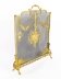 Antique French Floral and Musical Trophy Gilt Bronze Fire Screen 19th Century | Ref. no. A5165 | Regent Antiques