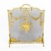 Antique French Floral and Musical Trophy Gilt Bronze Fire Screen 19th Century | Ref. no. A5165 | Regent Antiques