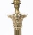 Vintage Pair Corinthian Column Bronze Table Lamps  mid 20th C | Ref. no. A5171a | Regent Antiques