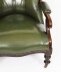 Antique Pair Victorian His & Hers Green Leather Armchairs 19th C | Ref. no. A5177 | Regent Antiques