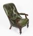 Antique Pair Victorian His & Hers Green Leather Armchairs 19th C | Ref. no. A5177 | Regent Antiques
