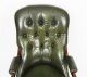 Antique Pair Victorian His & Hers Green Leather Armchairs 19th C | Ref. no. A5177 | Regent Antiques