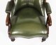 Antique Pair Victorian His & Hers Green Leather Armchairs 19th C | Ref. no. A5177 | Regent Antiques