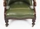 Antique Pair Victorian His & Hers Green Leather Armchairs 19th C | Ref. no. A5177 | Regent Antiques