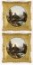 Antique Pair Oil on Board Tondo Landscape Paintings John Bell Mid  19th C | Ref. no. A5179 | Regent Antiques