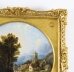 Antique Pair Oil on Board Tondo Landscape Paintings John Bell Mid  19th C | Ref. no. A5179 | Regent Antiques