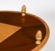 Vintage Pair Flame Mahogany & Satin Wood Etagere Occasional Tables  20th C | Ref. no. A5183L | Regent Antiques