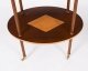 Vintage Pair Flame Mahogany & Satin Wood Etagere Occasional Tables 20th C | Ref. no. A5184 | Regent Antiques