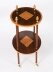 Vintage Pair Flame Mahogany & Satin Wood Etagere Occasional Tables 20th C | Ref. no. A5184 | Regent Antiques