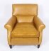Antique English Art Deco Club Leather Armchair Caramel Tan, Circa 1930 | Ref. no. A5185 | Regent Antiques