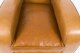 Bespoke Pair English Handmade Art Deco Leather Arm Chairs Bruciato | Ref. no. A5186 | Regent Antiques