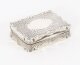 Antique Edwardian Sterling Silver Snuff Pill Box By Colen Hewer Cheshire 1901 | Ref. no. A5189 | Regent Antiques