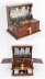 Antique Satin Wood Inlaid Three Cut Crystal Decanter Tantalus & Games 19th C | Ref. no. A5192 | Regent Antiques