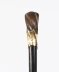 Antique Walking Stick Cane 18Ct Gold Pommel by Brigg\