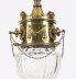 Antique Edwardian Pair Brass & Cut Crystal Ceiling Lights Circa 1900 | Ref. no. A5204a | Regent Antiques