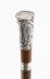 Antique English Silvered Bronze Malacca Sword Stick / Walking Cane 19thC | Ref. no. A5209 | Regent Antiques