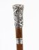 Antique English Silvered Bronze Malacca Sword Stick / Walking Cane 19thC | Ref. no. A5209 | Regent Antiques