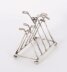 Antique Sterling Silver Letter Toast Rack Crossed Golf Clubs Birmingham 1908 | Ref. no. A5218 | Regent Antiques