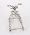 Antique Sterling Silver Letter Toast Rack Crossed Golf Clubs Birmingham 1908 | Ref. no. A5218 | Regent Antiques