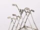 Antique Sterling Silver Letter Toast Rack Crossed Golf Clubs Birmingham 1908 | Ref. no. A5218 | Regent Antiques