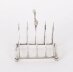 Antique Sterling Silver Letter Toast Rack Crossed Golf Clubs Birmingham 1908 | Ref. no. A5218 | Regent Antiques