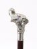 Antique Sterling Silver Elephant Walking Cane Stick 19th C 94cm/37inches | Ref. no. A5219 | Regent Antiques