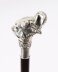 Antique Sterling Silver Elephant Walking Cane Stick 19th C 94cm/37inches | Ref. no. A5219 | Regent Antiques