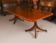 Vintage 8ft3" Twin Pillar Flame Mahogany Dining Table  William Tillman 20th C | Ref. no. A5220 | Regent Antiques