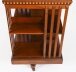 Antique Edwardian Flame Mahogany & Inlaid Revolving Bookcase Circa 1900 | Ref. no. A5225 | Regent Antiques